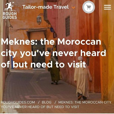 Meknes Hamria Daire Dış mekan fotoğraf